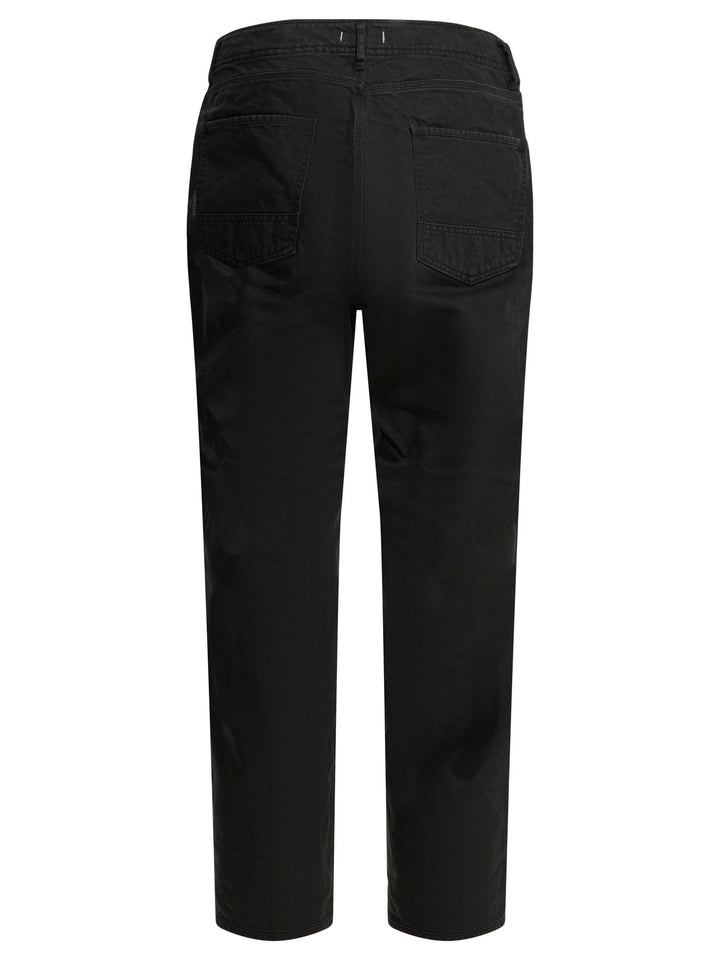 Nonnative Cotton Work Pants Trousers - Nero | 1197e87f497d04aee37bac38295cc33aca6551ee