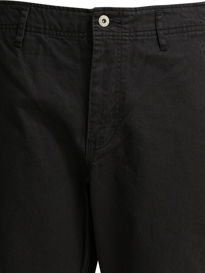 Nonnative Cotton Work Pants Trousers - Nero | 5cf6bbe850c17e79278239da1e295a89922b5272