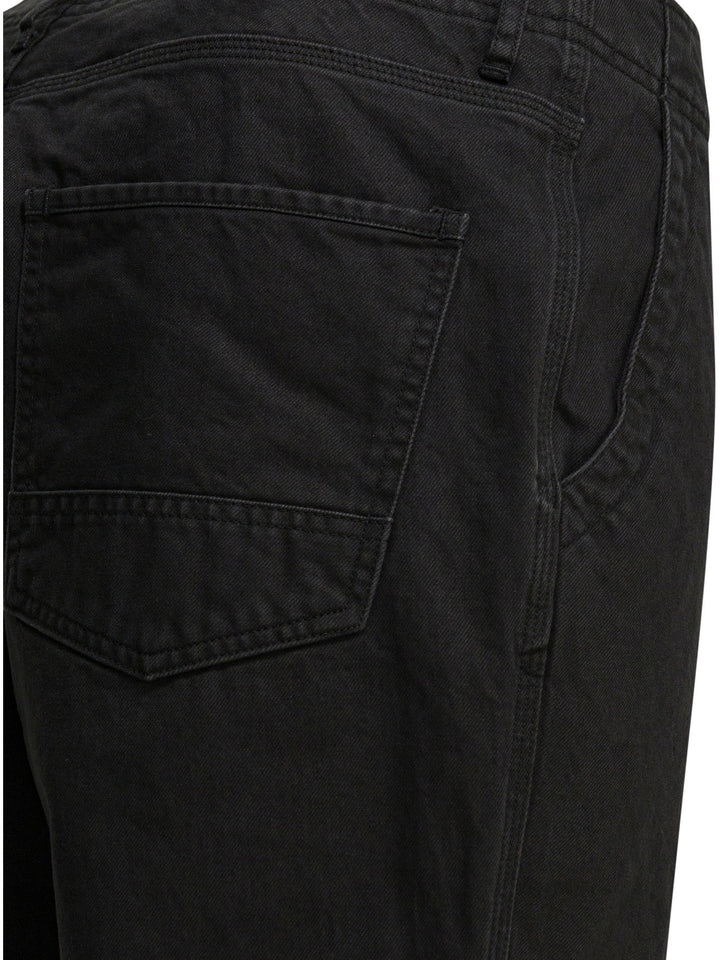 Nonnative Cotton Work Pants Trousers - Nero | b9407adc67b10f632e9e12272f15709e8cb6b828