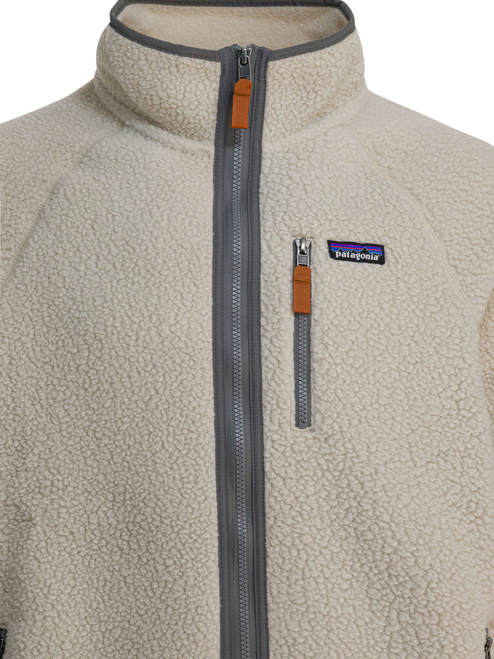 Patagonia Retro Pile Fleece Jackets and Coats - Bianco | 40aa1b5e05ef7f589f12b7539666fcd9a8f8d14c