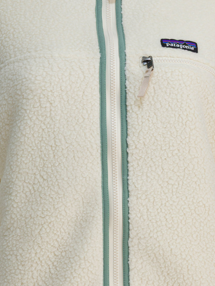 Patagonia Retro Pile Fleece Jackets and Coats - Bianco | bb62560cc1d293a89c803da32efc1337178d8139