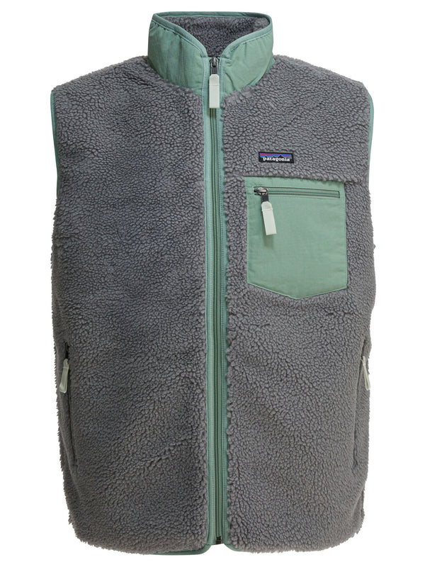 Classic Retro-X® Fleece Jackets And Coats Grey