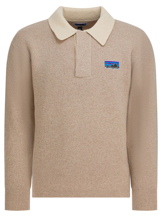 Recycled Wool-Blend Regby Knitwear Beige