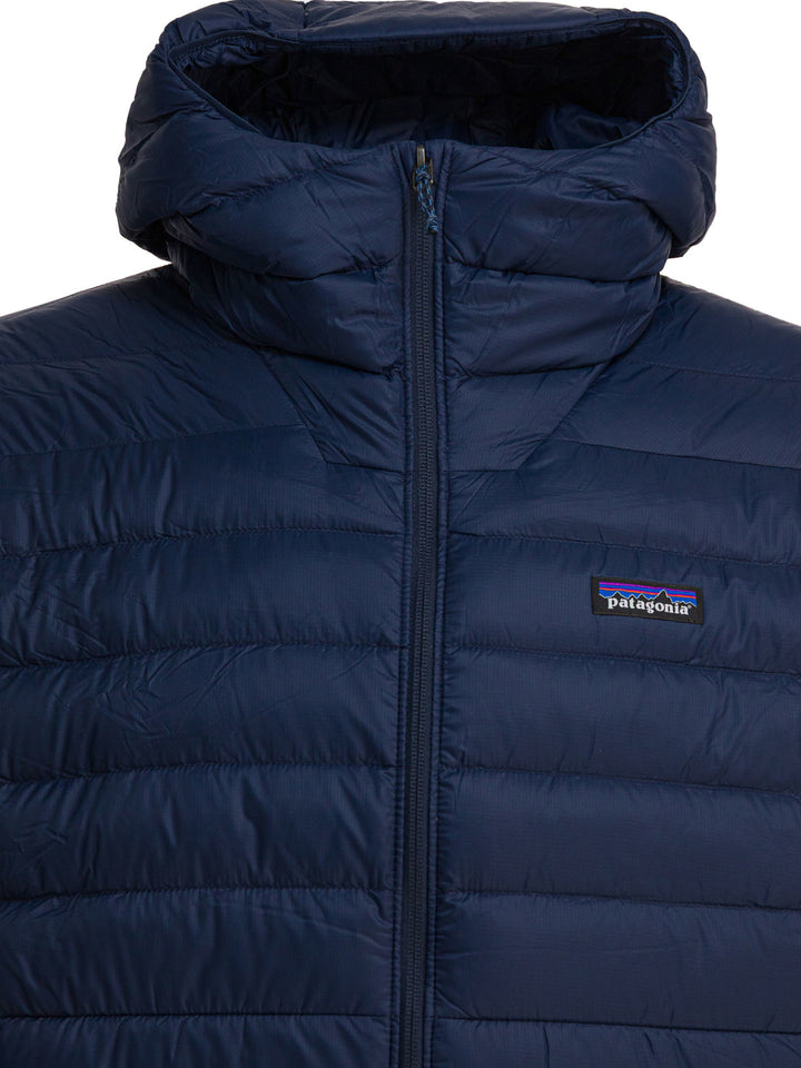 Patagonia Down Sweater Hoody Jackets and Coats - Blu | fdd42e194cb67224224cbf8ede649df2c53358bf
