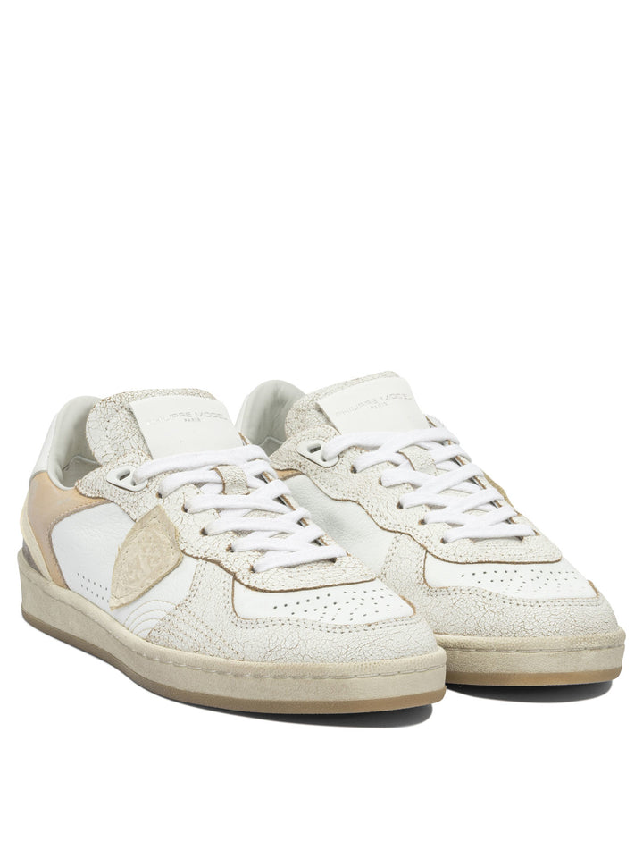 Philippe Model Paris Pgal Sneakers & Slip-On - Beige | 3e9ecc26162625fcc9dc1652828fbd43840af6f9