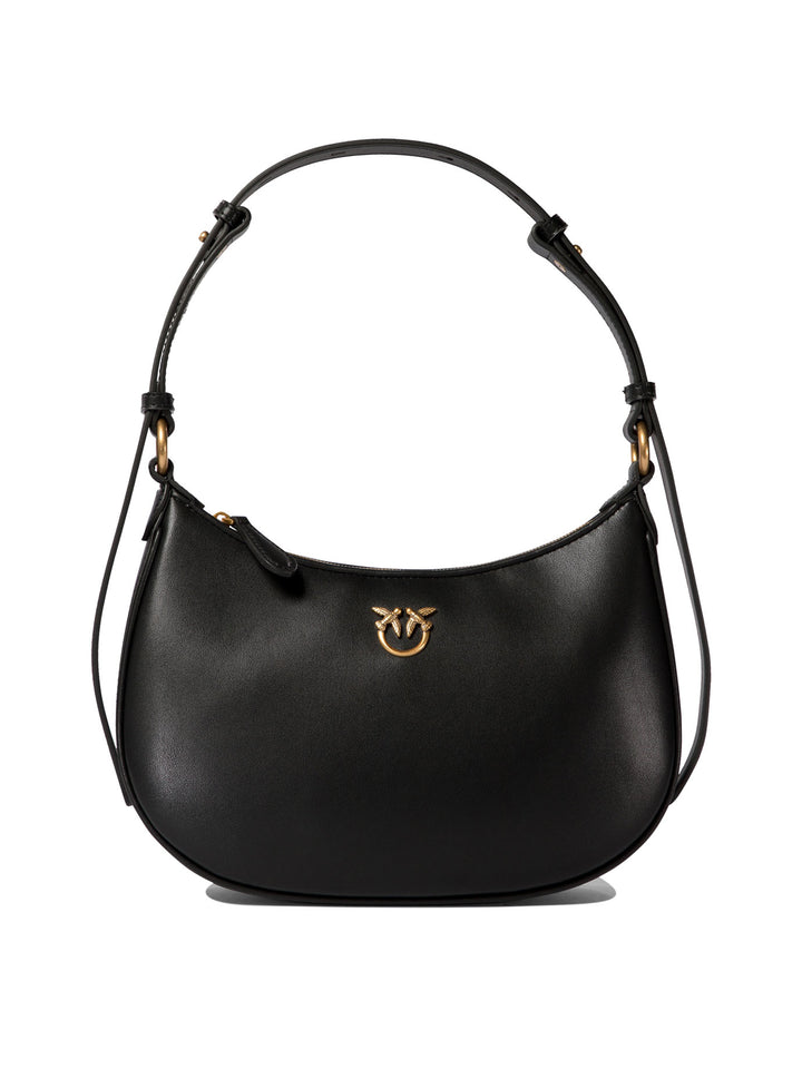 Pinko Bolsos de Hombro y Bandolera Negro