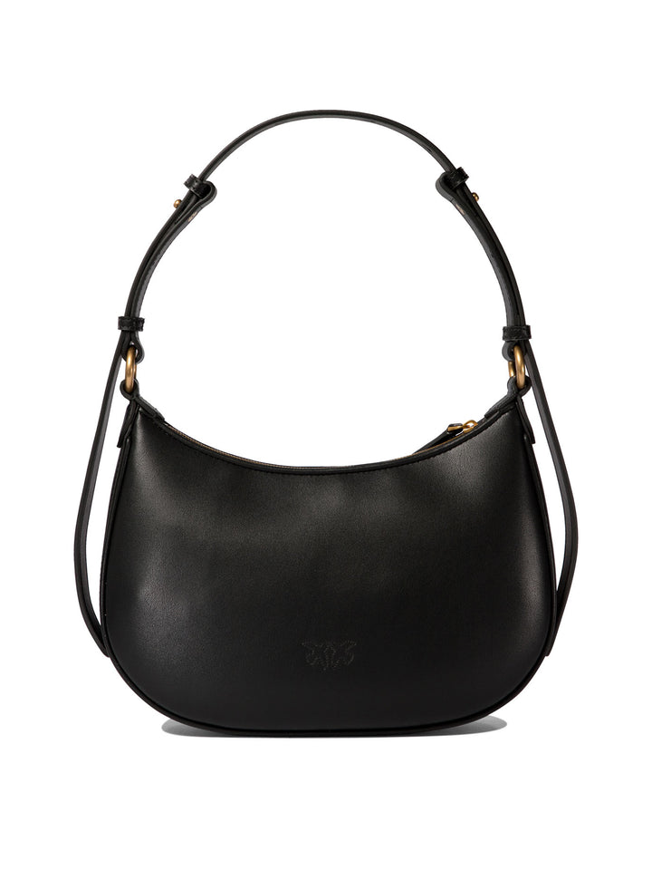 Pinko Bolsos de Hombro y Bandolera Negro