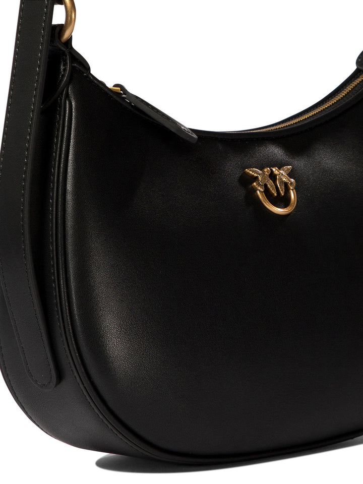 Pinko Bolsos de Hombro y Bandolera Negro