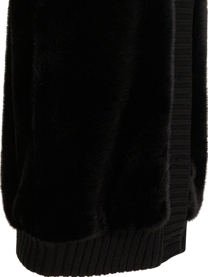 Pinko Sleeveless Faux Fur Jacket Jackets and Coats - Nero | fc9f0e793f458b1a06fac13a8d01731c7698370d