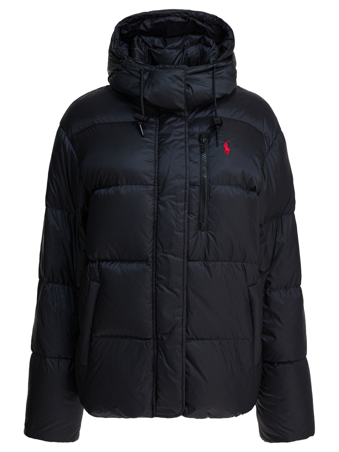 Polo Ralph Lauren Down Jacket With Logo Jackets and Coats - Nero | 70cfe1d6b4adedd9bc72a468c5d26d8eaa87988e