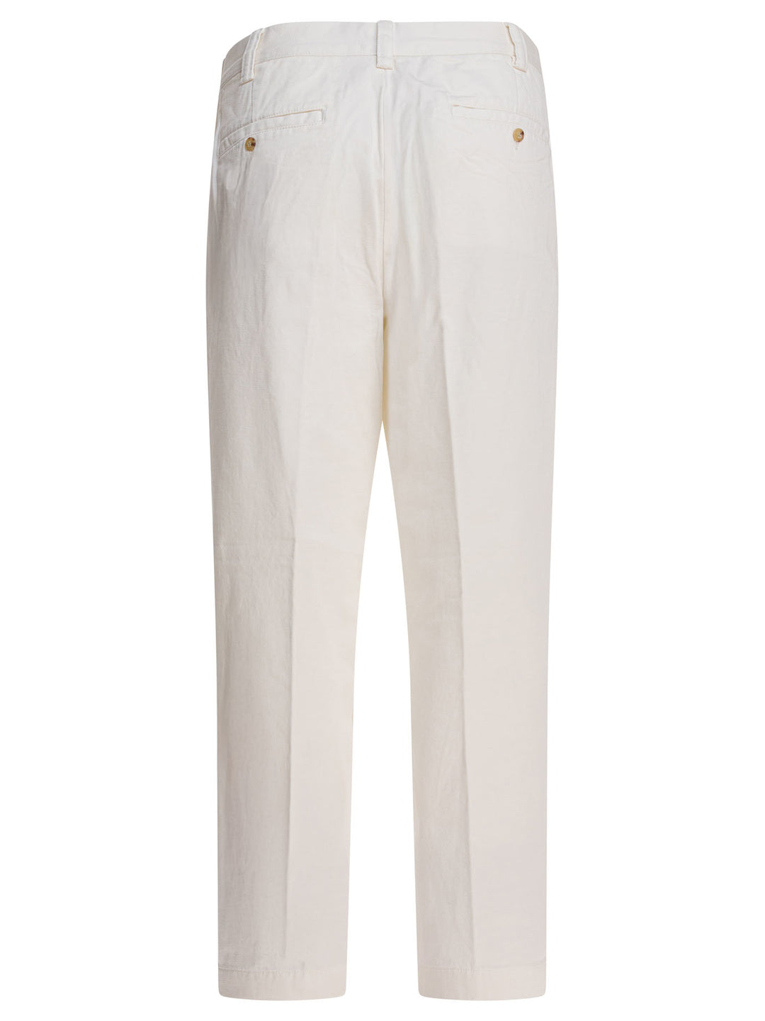 Polo Ralph Lauren Straight Leg Trousers - Bianco | 78a7820bc30c615da42d369c2a9e0d72d2361bee