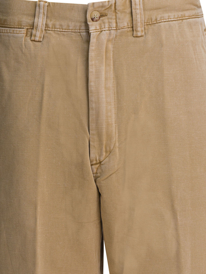 Polo Ralph Lauren Straight Leg Trousers - Beige | 550098ddf29779d0f3c2551b36cb3c0990e19418