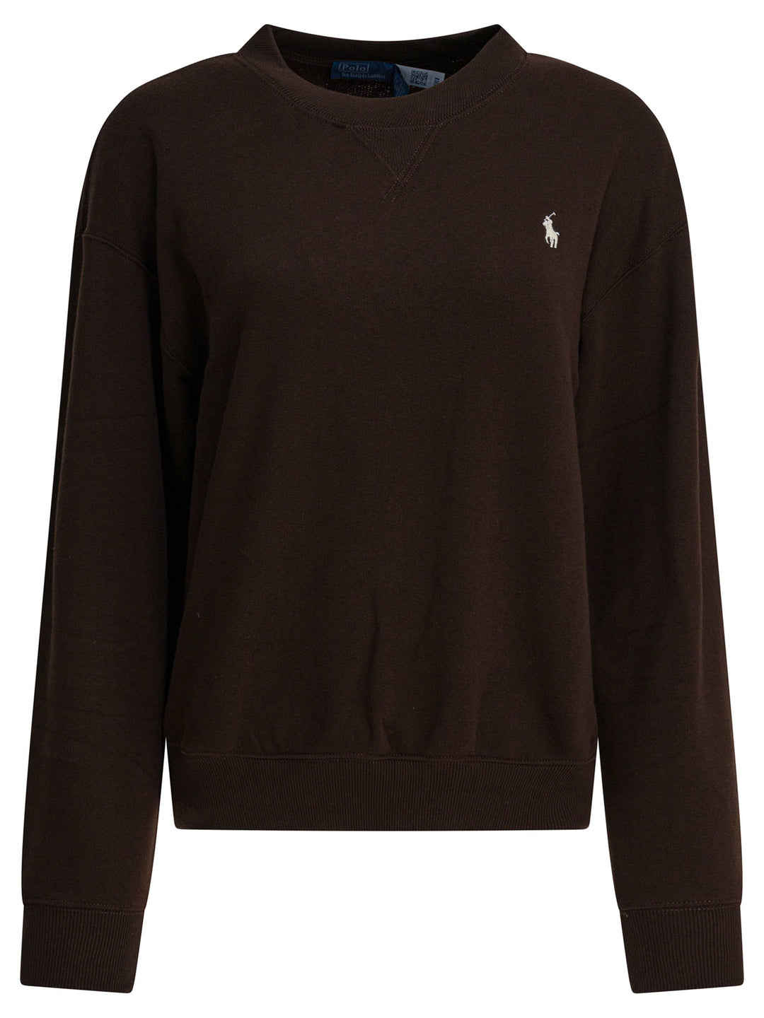 Polo Ralph Lauren Crewneck Sweatshirt With Pony Sweatshirts - Marrone | 066efea7537328b843b36995e8af8b90796cdbb0