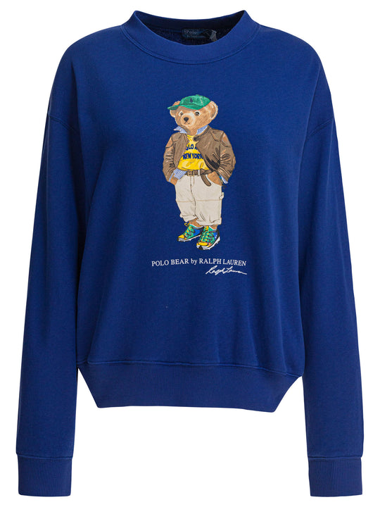 Polo Bear Sweatshirts Blu