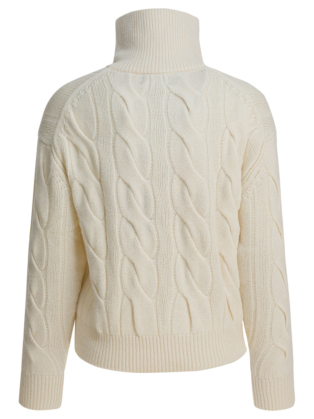 Polo Ralph Lauren Cardigan In Cashmere Knitwear - Bianco | e49e82a97f63704d02fae7ceb1cdb590775653b1