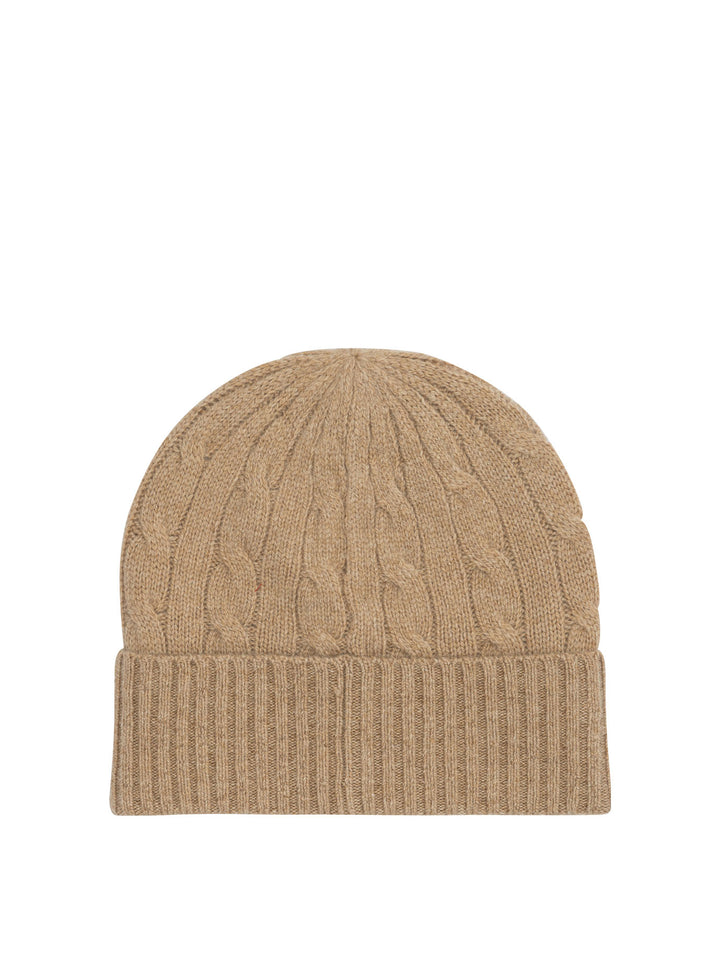Polo Ralph Lauren Wool Beanie Cappelli - Beige | d3f91b8c3de25abe0d7dddd1048b4b695d72b8dd