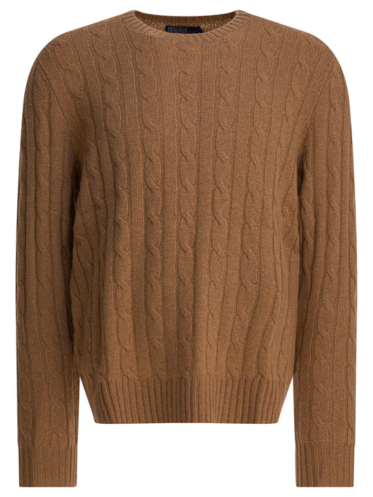 Cashmere Sweater Knitwear Marrone