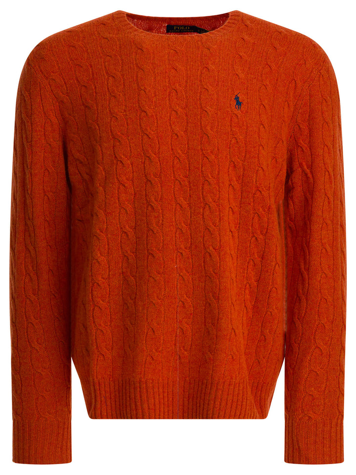 Polo Ralph Lauren Wool And Cashmere Sweater Knitwear - Arancione | fc5bedfab634c94d16b32b66518788d88549e6b6