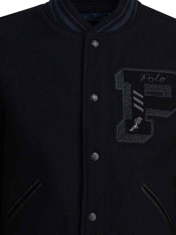 Polo Ralph Lauren Letterman Jackets and Coats - Nero | 04d7a88eb35e2387428155afc8b38372c33e72eb
