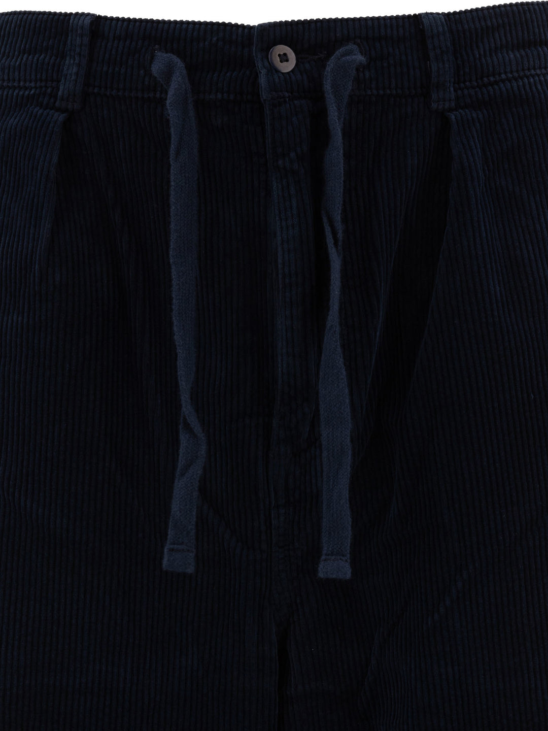 Polo Ralph Lauren Pleated Corduroy Trousers - Blu | e7001da9dc4024c2e63f4df36ee044d56f665a4b