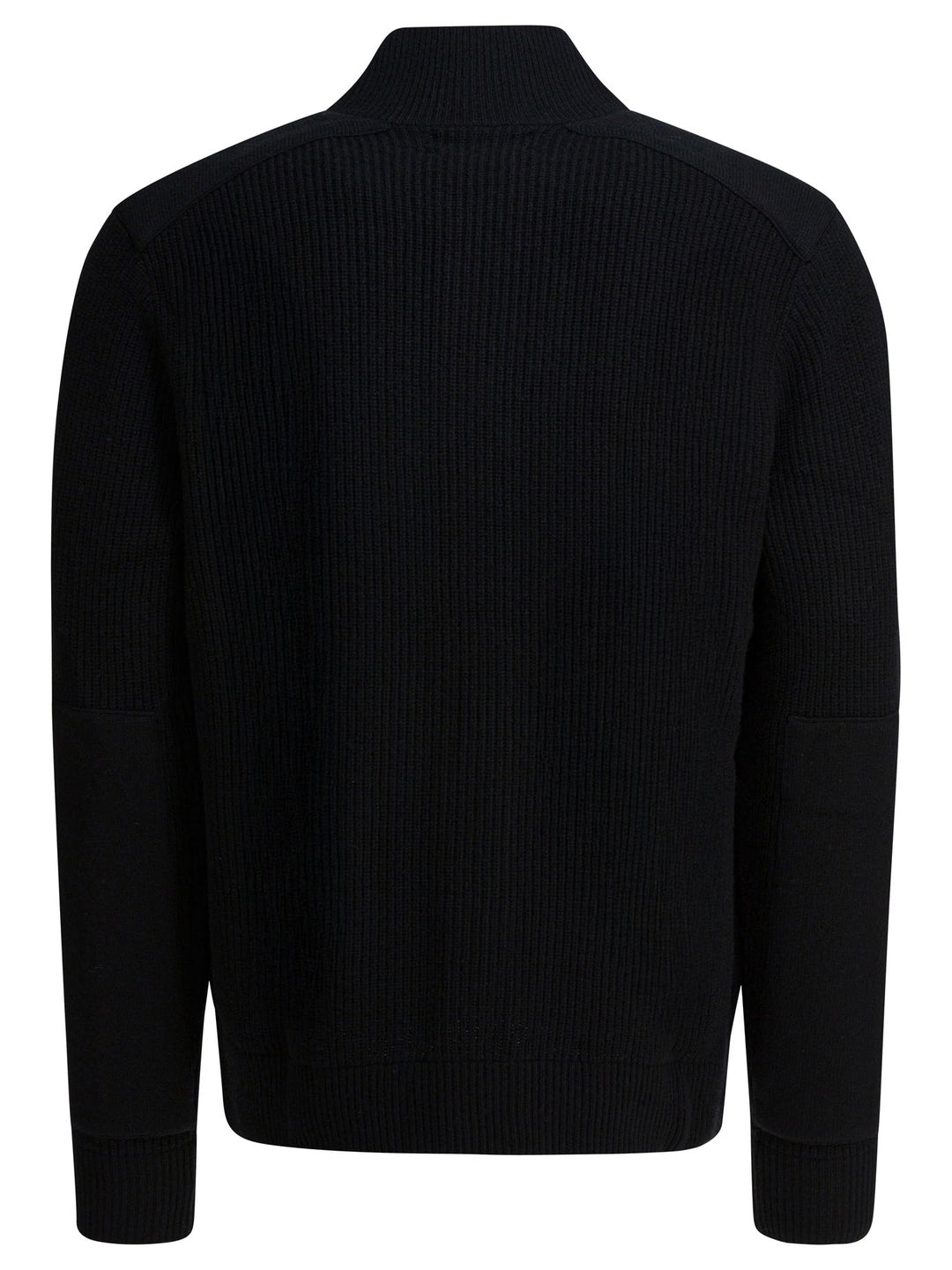 Polo Ralph Lauren Wool Cardigan With Mock Neckline Knitwear - Nero | 574fcc888e737ce491020b88e66f5d686a27fe79