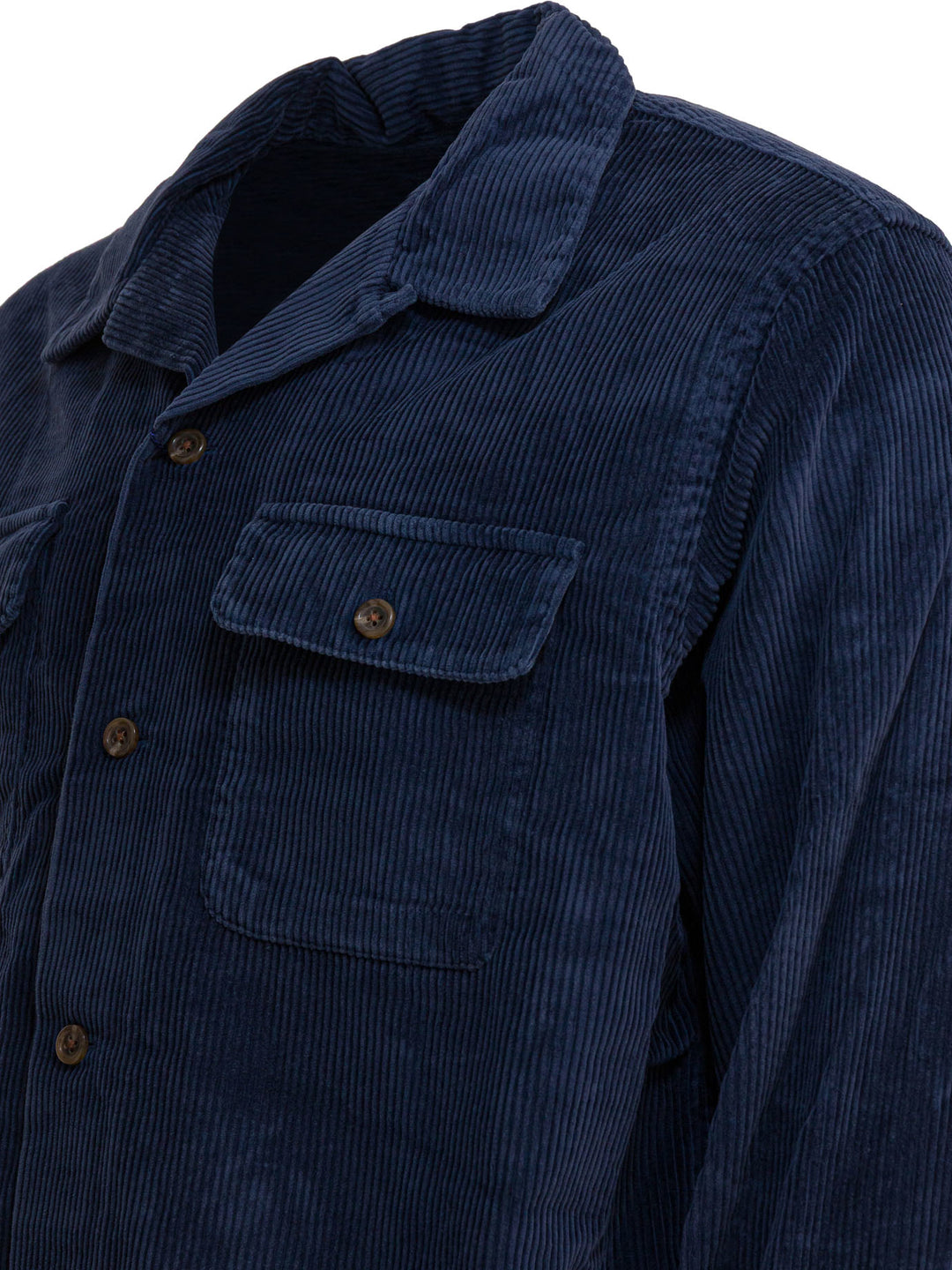 Polo Ralph Lauren Saharan Overshirt Jacket Jackets and Coats - Blu | 23d638037838aa5b71736bb351cc7af1b45efa64