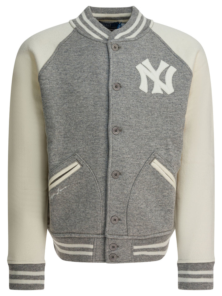 Polo Ralph Lauren Yankees Knitwear - Grey | 816d8100789bbc58c2eab6ac6175682963a15c25
