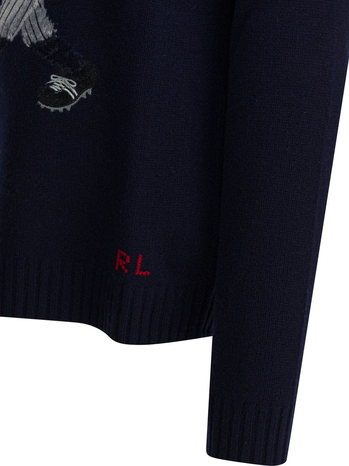 Polo Ralph Lauren Yankees Bear Knitwear - Blu | 3369ee7fb29153e1b01d11265e8750fa696ca3bd