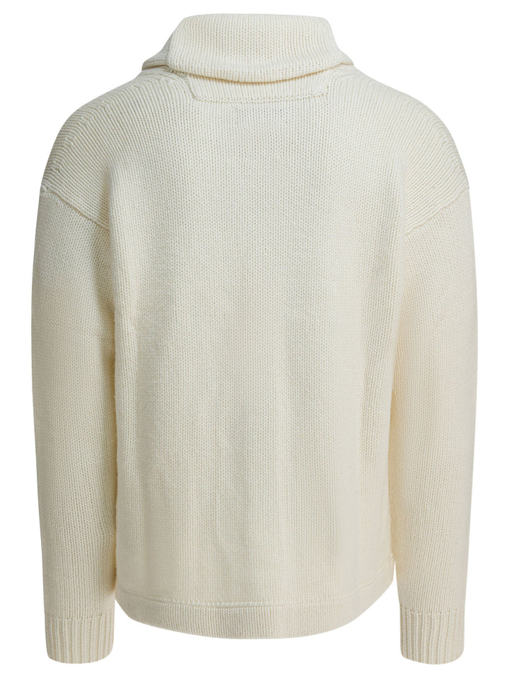 Polo Ralph Lauren "New York Yankees™ Wool Cardigan Knitwear - Bianco | 2db883b3d9fc981cc826e5914437050a8850c286
