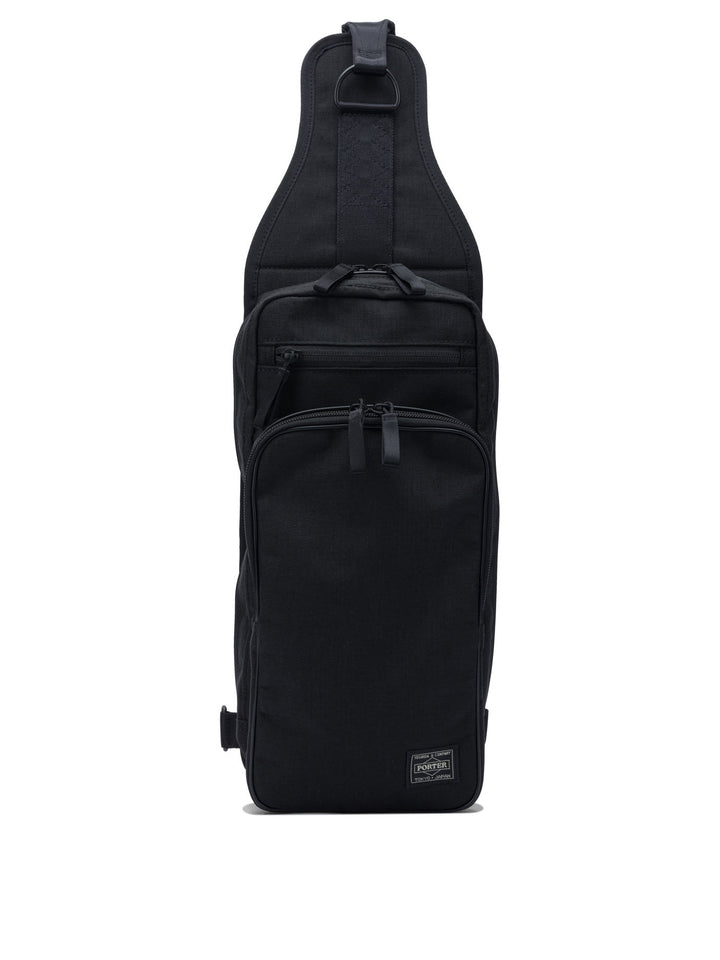 Porter-Yoshida & Co Hybrid Sling Zaini e Valigie - Nero | bef3ee7f08ebff4049650fb97ef739728f9305ec