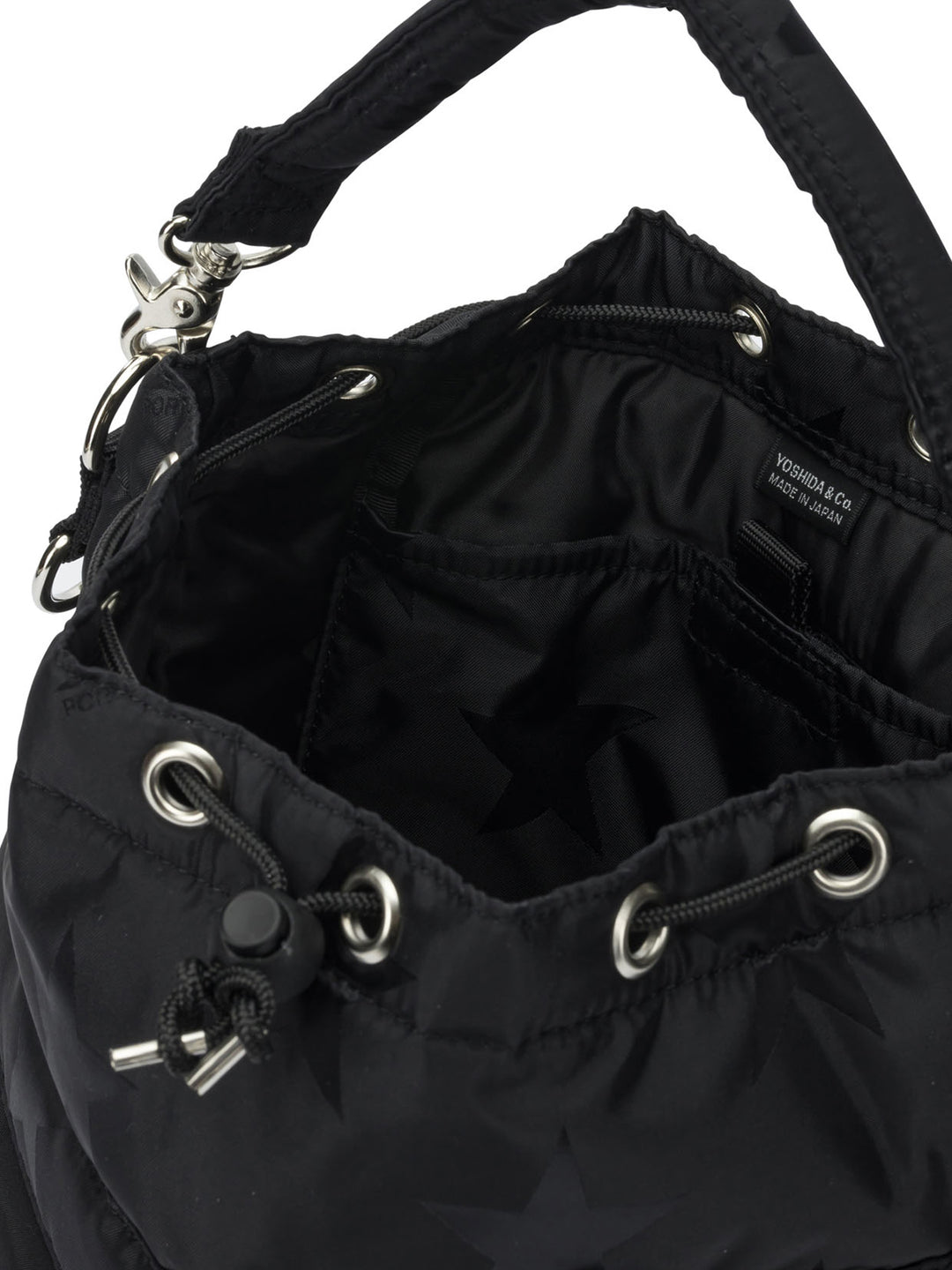 Porter-Yoshida & Co Flag Handbags - Nero | 63f665bc0ecf0de4bc738432239003f188ce12ff