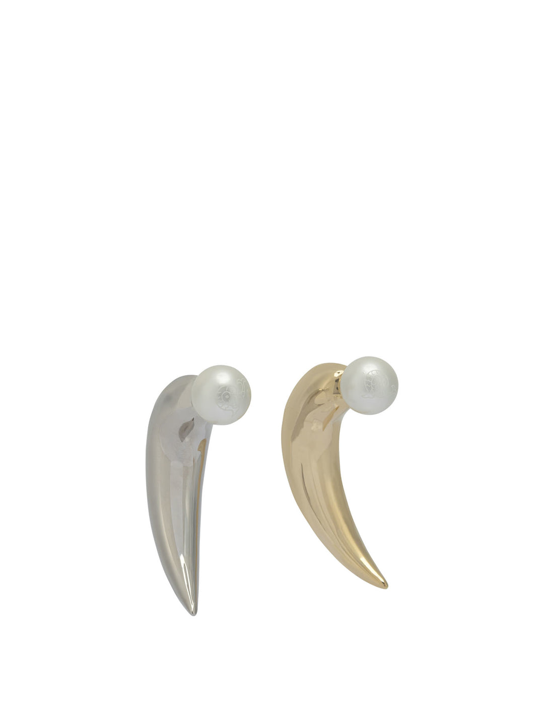 Pucci Horn Earrings With Pearl Jewels - Oro | da7e371161365b6a3967d78d5bac668c67813150