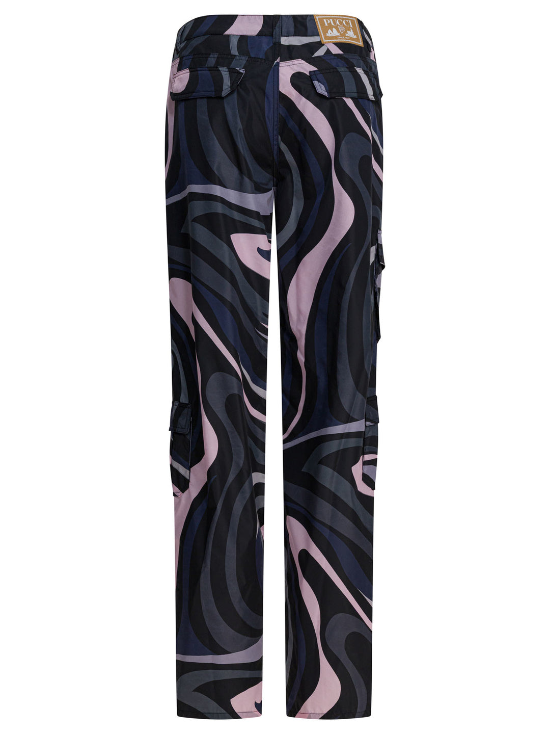 Pucci Marmo Print Cargo Pants Trousers - Nero | 6e0e1840275221a48fcf8ba866f0f427326c57cb