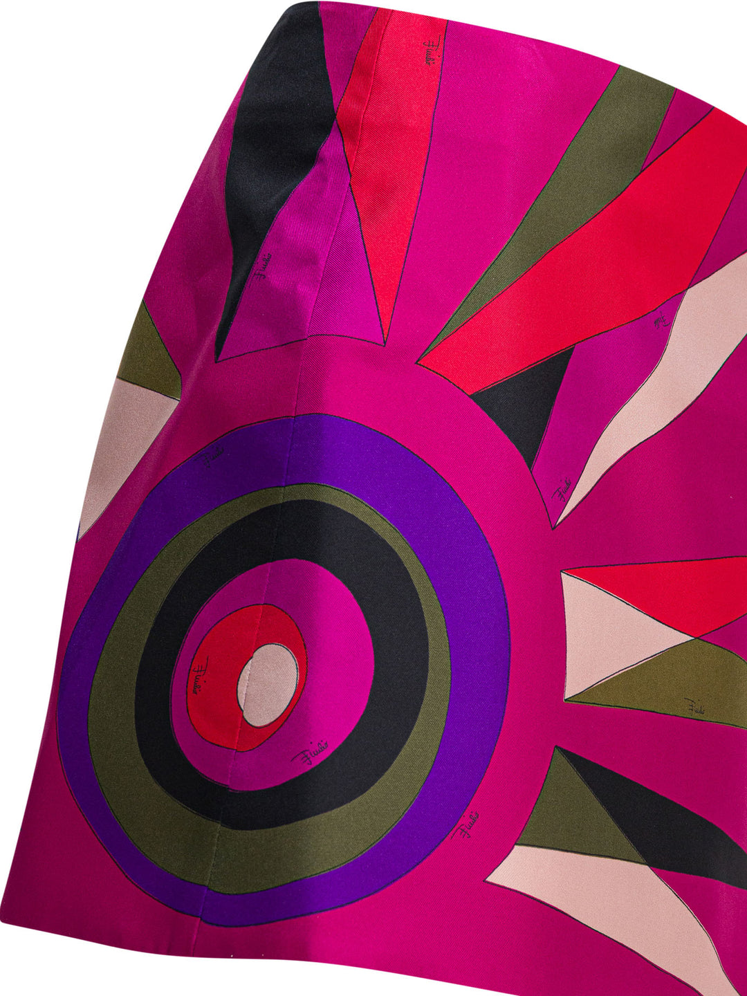 Pucci Hawaii Print Miniskirt Gonne - Fucsia | 699ff11bcac4676da445b170946953a321b3b58e