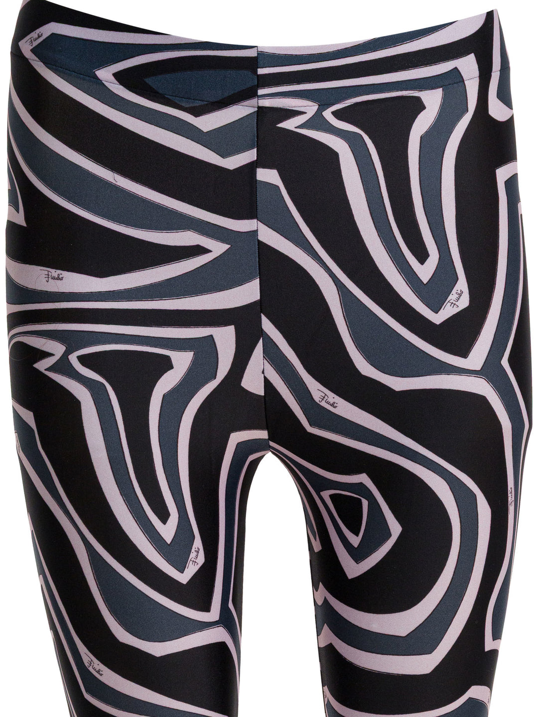 Pucci Leggings With Print Trousers - Nero | 2ec925531cce76333fcec295c2eb13b54bed8540