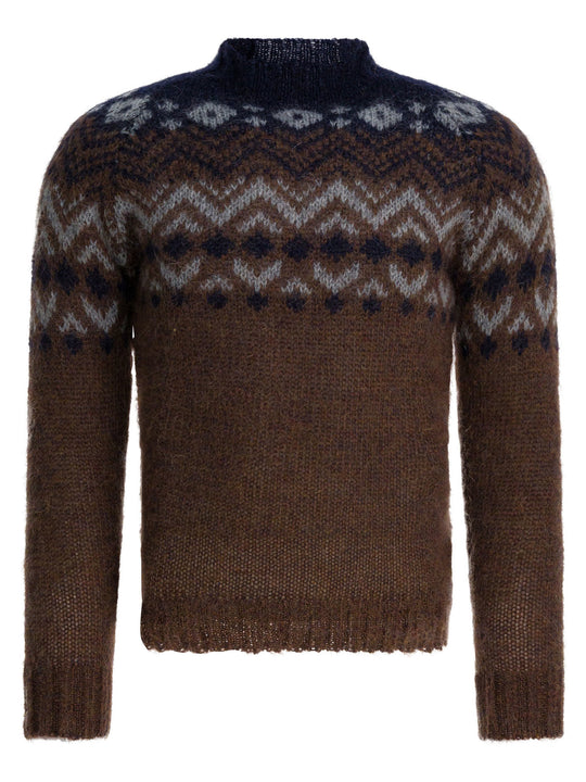 Robert Crater Knitwear Marrone