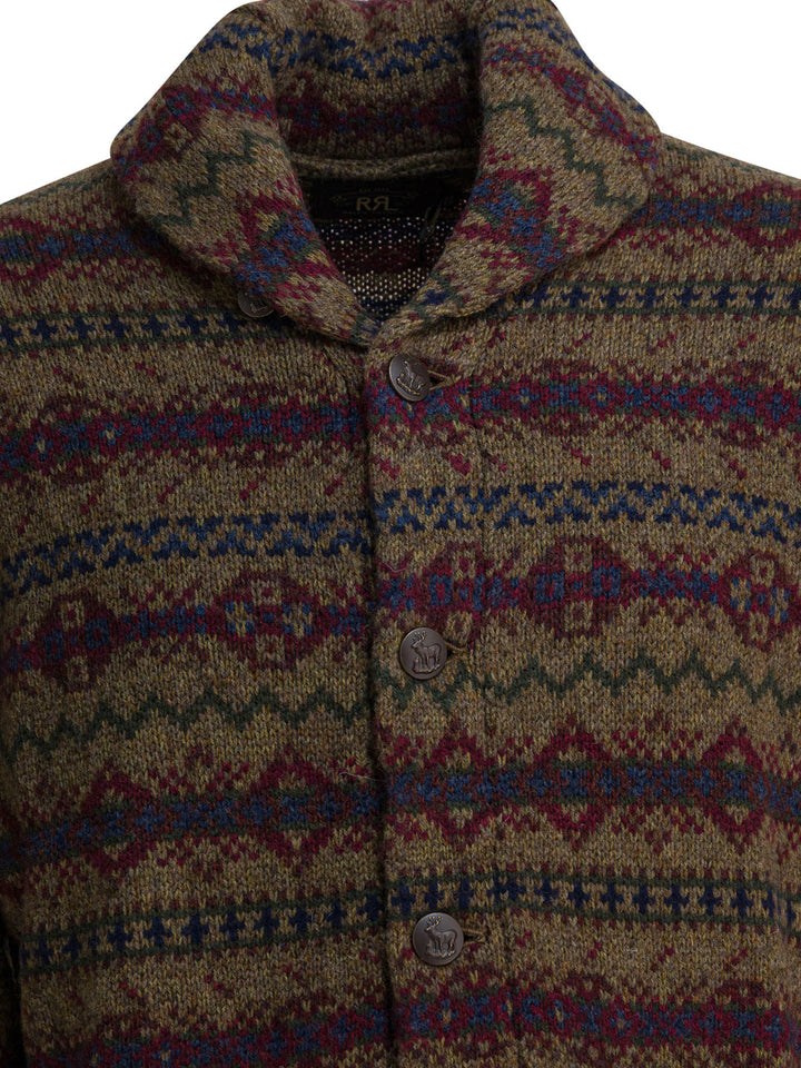 Rrl By Ralph Lauren Wool Cardigan Knitwear - Marrone | 0b80f8c826fdcf63c1abded2bfb0d3465cae57d6