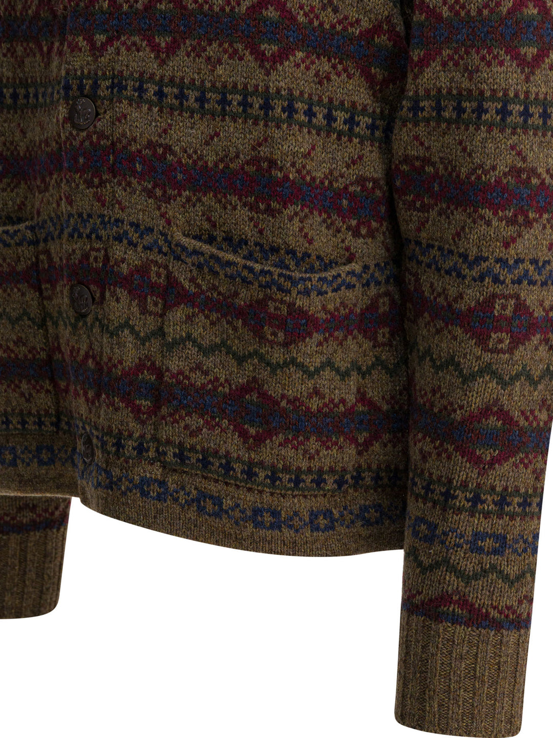 Rrl By Ralph Lauren Wool Cardigan Knitwear - Marrone | 5af1dec001b5374012726174d5bff1511aa8cd6f