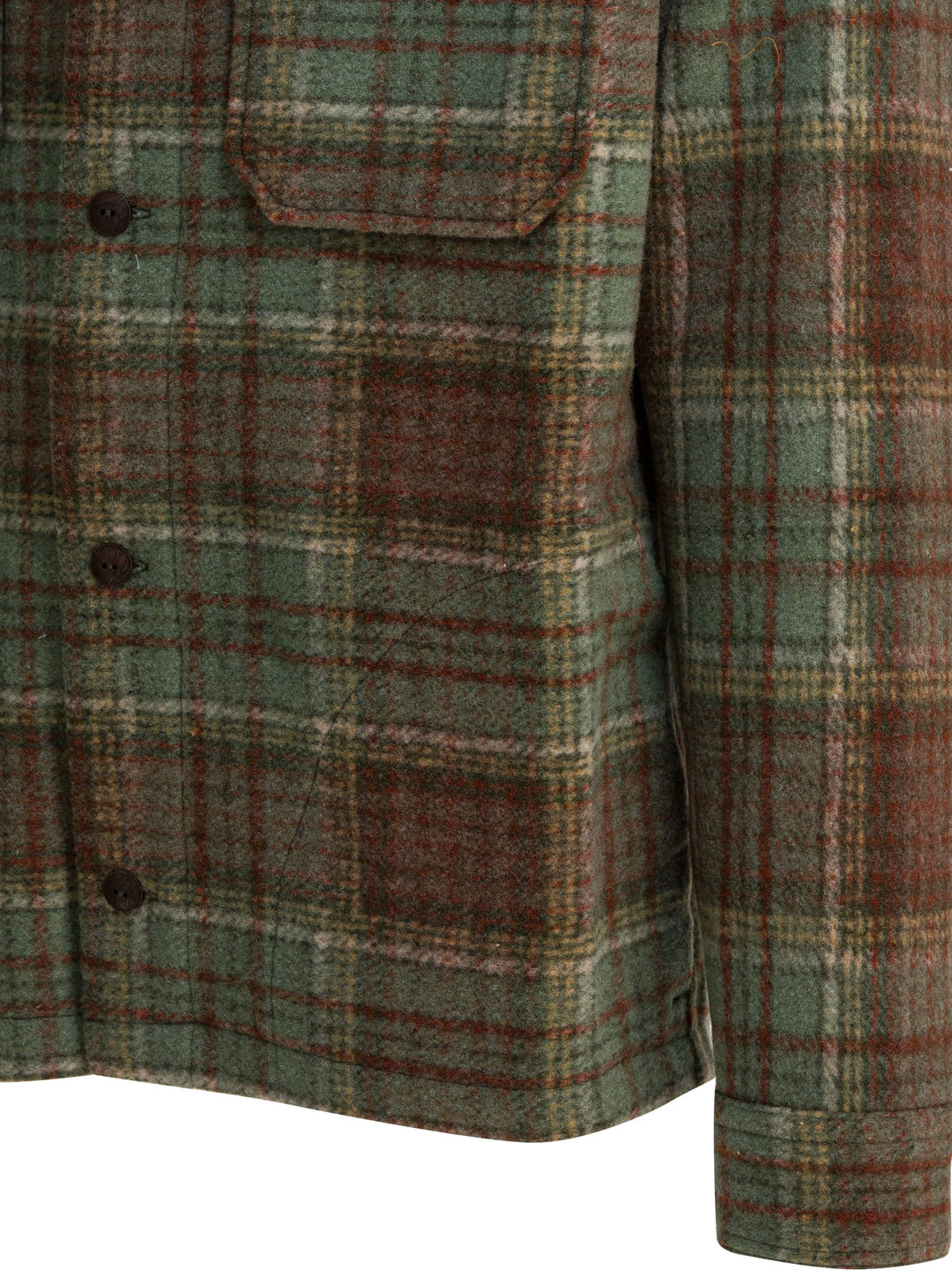 Rrl By Ralph Lauren Scottish Wool Overshirt Jacket Jackets and Coats - Verde | 1b32ac82f50c7f250183ea7de52532aa744cd3da