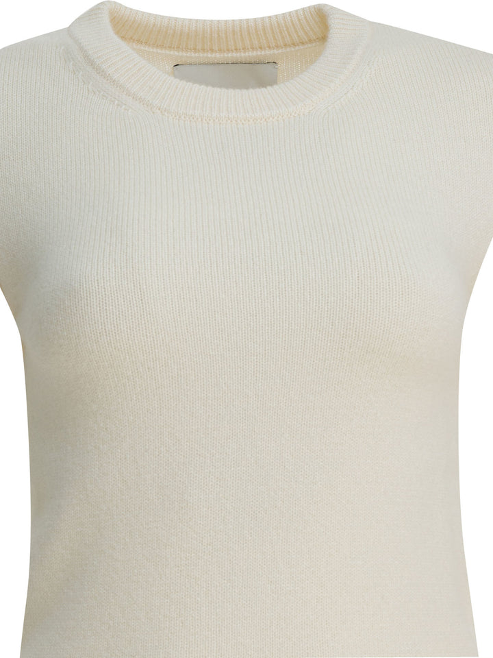 Sa Su Phi Cashmere Sweater Knitwear - Bianco | 7b89b15fa4e33c6d70eeaf6ebb3484b98fb99fbd