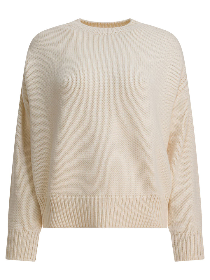 Sa Su Phi Cashmere Crewneck Sweater Knitwear - Bianco | 59d9f82dbc398734c6cb748d13ada760c3868939