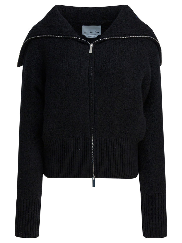 Sa Su Phi Teddy Jackets and Coats - Nero | 7d8955d716add952f34b4d9e8d0c7e8b697ad943