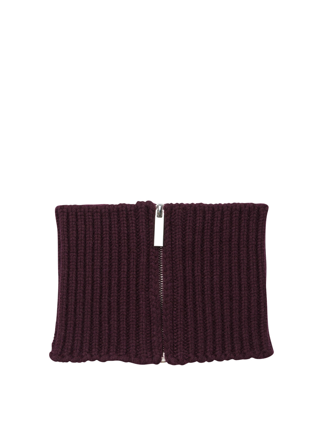 Sa Su Phi Cashmere Zipper Scarf Sciarpe & Foulard - Bordeaux | bd35b6100c8c7a45b9686ee1d1a6ce4e2e0f4b83