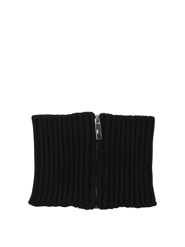 Sa Su Phi Cashmere Zipper Scarf Sciarpe & Foulard - Nero | cdce33d3f338112ab488e57ed0f70c7357adf0cb