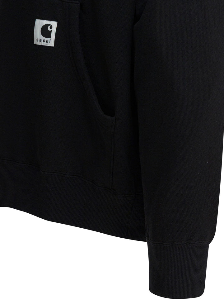 Sacai Sacai X Carhartt Wip Sweatshirts - Nero | ac8f770ca14614622483b868410360a8a3448f68