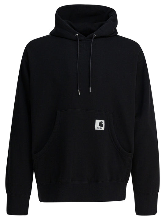 Sacai X Carhartt Wip Sweatshirts Nero
