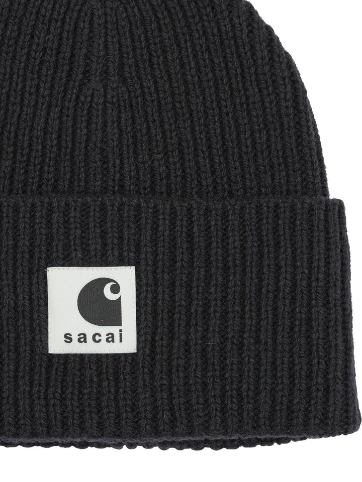 Sacai Sacai X Carhartt Wip Cappelli - Nero | 02f27c798836d2bd5e9ccf4ab611dcbdd3794f26