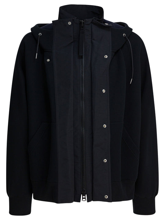 Sponge Sweat X Grosgrain Jackets And Coats Nero
