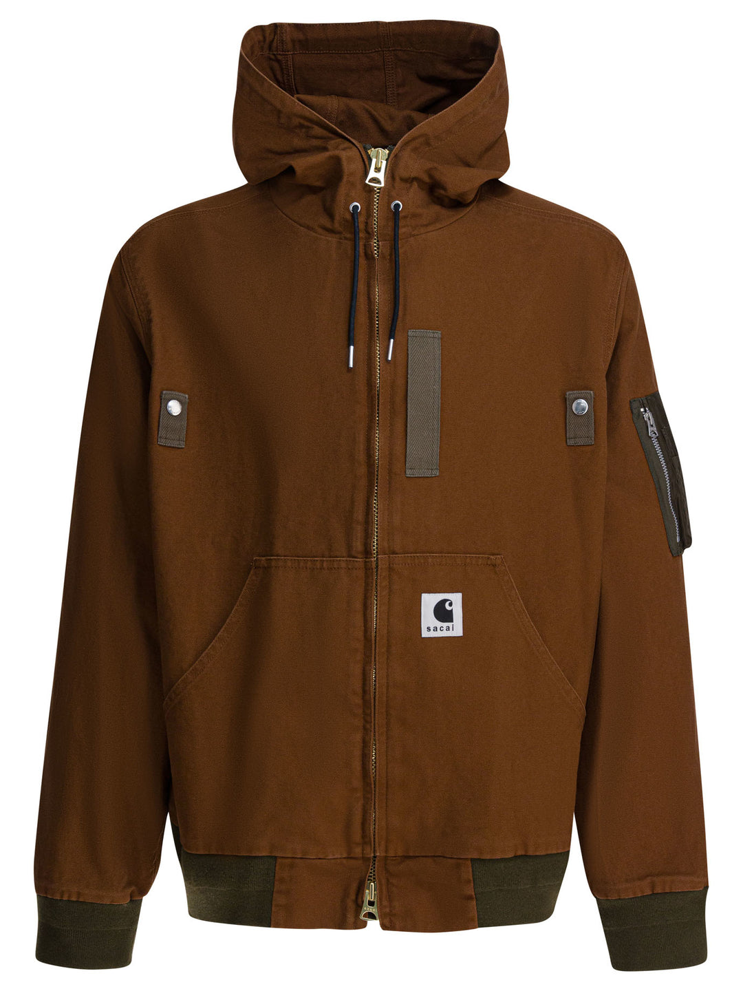 Sacai Sacai X Carhartt Wip Jackets and Coats - Marrone | 31b5acca6294d420b3b20858d7a2a004e0aed787