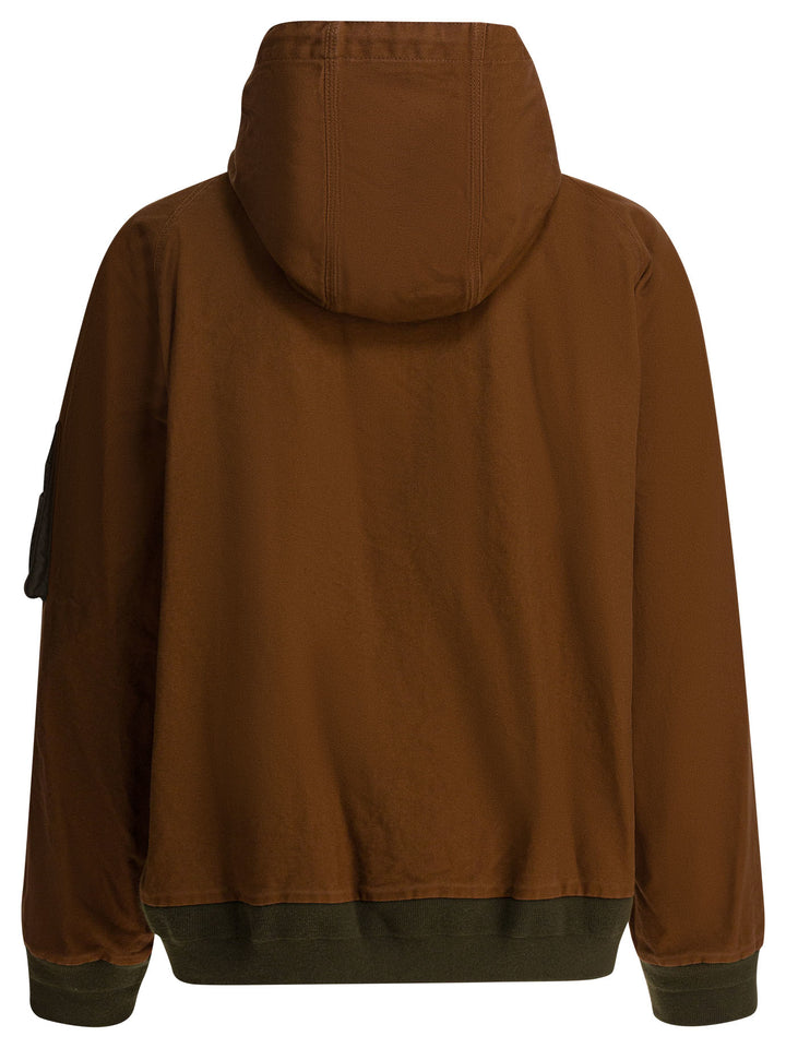 Sacai Sacai X Carhartt Wip Jackets and Coats - Marrone | b3d773604bde124c7009e416388c59e4d4e4a06f